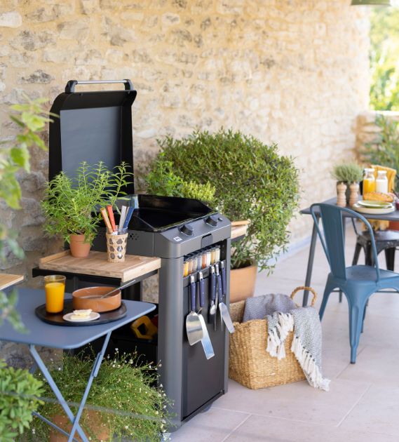 Barbecue e plancha in giardino su Agricolashop